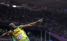 JO-2012 - Le Jamaïcain Usain Bolt champion olympique du 200 m, le français Lemaître termine 6ème