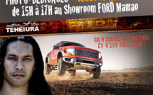 Teheiura donnera une séance de dédicaces ce jeudi au show room de Ford