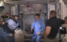 Les premiers astronautes transportés par SpaceX sont arrivés à bord de l'ISS