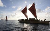 Les pirogues doubles Faafaite et Hikianalia arriveront jeudi à Mahina