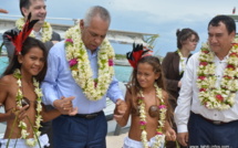 A Manihi, Victorin Lurel a laissé le charme polynésien agir