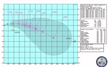 La dépression tropicale GARRY fait route vers la Polynésie avec une possible évolution en cyclone