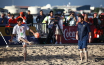  Beach Soccer: les Tiki Toa remportent leur deuxième match contre la France 5 à 4