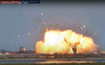 Un prototype de fusée SpaceX s'écrase à nouveau à l'atterrissage