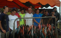 Pêche: 2ième Coupe Nuuroa et 2ème manche du championnat de Tahiti 2013 par équipes