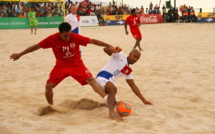 Beach Soccer: 9 à 3, les Tiki Toa enchaînent les victoires