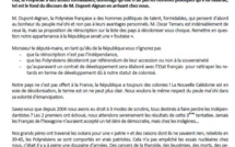 Communiqué de l'UPLD: Réponse à Dupont-Aignan
