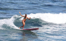 Surf: A La Réunion, Alice Lemoigne retrouve son terrain de jeu, à l'abri des requins