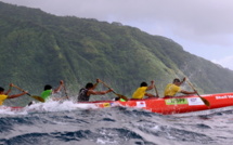 Tahiti Nui Va’a : Shell-Vodafone en tête à la 2e étape