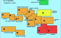 Très fortes houles, alerte rouge sur les Gambier et Tuamotu sud