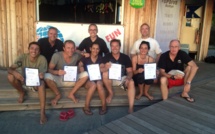 Beaucoup d’efforts pour le stage de formation d’instructeur de plongée PADI au centre TOPDIVE Tahiti