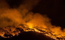 Le feu menace une centrale thermique en Turquie