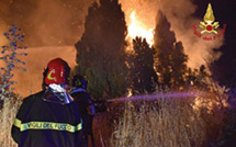 Pic de chaleur en Italie: les pompiers face à plus de 500 incendies