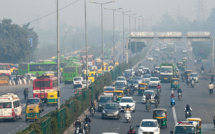 La pollution "nous tue": la capitale indienne peine à respirer