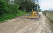 La route de Temae redevient carrossable