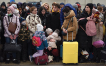 Afflux massif de réfugiés ukrainiens dans les pays frontaliers