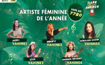 Qui remportera le Tiare Award de l'artiste féminine de l'année ?