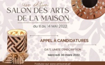 ​Inscriptions ouvertes au premier Salon des arts de la maison