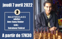 Le GMI d’échecs Samy Shoker en masterclass au fenua