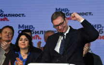 Elections en Serbie: le président sortant revendique une victoire écrasante