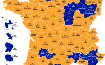 Présidentielle: la carte territoriale des résultats