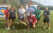 Les archers de Huahine visent les jeux du Pacifique