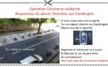 Places de parking réservées aux handicapés : faites un geste de civisme et de citoyenneté