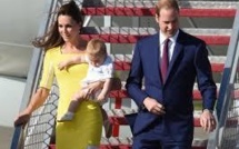 Après la Nouvelle-Zélande, William, Catherine et George en Australie