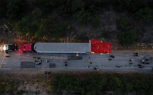 Les Etats-Unis horrifiés par la mort d'une cinquantaine de migrants dans un camion surchauffé au Texas