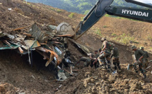 Glissement de terrain en Inde: 11 morts, plus de 50 disparus