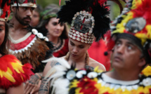 ​"Pi'i fenua ou l'appel de la terre" envoûte le marae Arahurahu