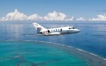 ​Des avions de l'armée en répétition dans le ciel de Papeete