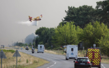 "Extrême tension" avec la canicule et les feux en Gironde et au sud d'Avignon