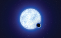 Découverte d'un trou noir de masse stellaire "en sommeil"