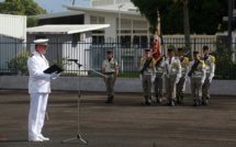 Le contre-amiral Geoffroy d'Andigné prend la tête des Forces armées en Polynésie française