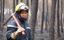 Les pompiers polynésiens sur le front en Gironde