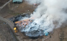 ​Incendie au CET de Ua Pou