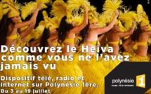 Découvrez le Heiva comme vous ne l'avez jamais vu! sur Polynésie 1ère