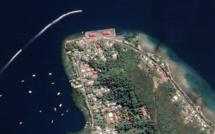 Le marché du quai de Farepiti à Bora Bora annulé