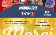 TNTV meilleure audience télé et Polynésie la 1ère en tête des radios