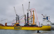 Le port de Papeete va accueillir une nouvelle grue