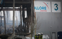 L'incendie chez Bolloré Logistics maîtrisé, "aucun risque" assure le préfet