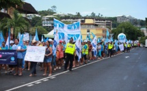 Réforme nationale des retraites : 650 manifestants mardi à Papeete