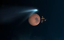 Une première en un million d'années: une comète "frôle" Mars