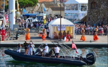 Le Pavillon Tahiti dans le golfe de St Tropez