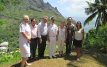 Visite officielle de M. Lionel BEFFRE, Haut-Commissaire de la République à Hiva Oa, Tahuata et Fatu Hiva