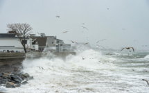 Une "double tempête" frappe les deux côtes des Etats-Unis