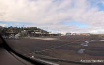 Dans le cockpit au départ de Tahiti (vidéo)