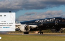 Meilleure compagnie au monde : Air New Zealand au septième ciel