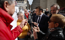 Macron à l'écoute de la "colère" des Français dans le Jura